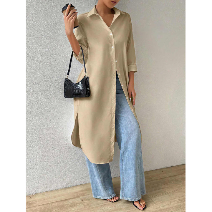 Lune London Long Button Dress for Women