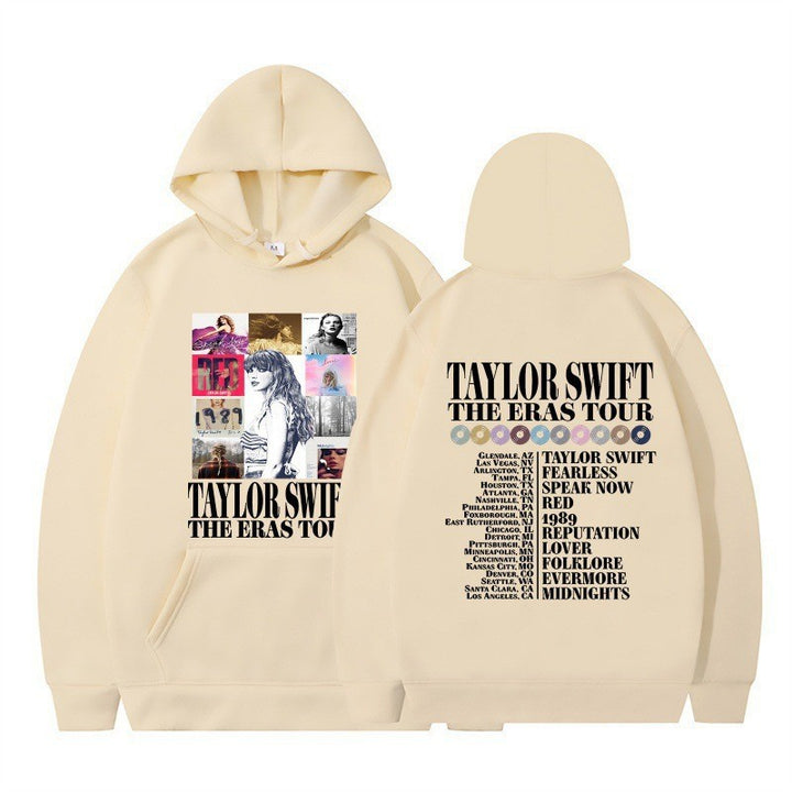 Ladies hoodie with artistic concert motif Chic & Stil