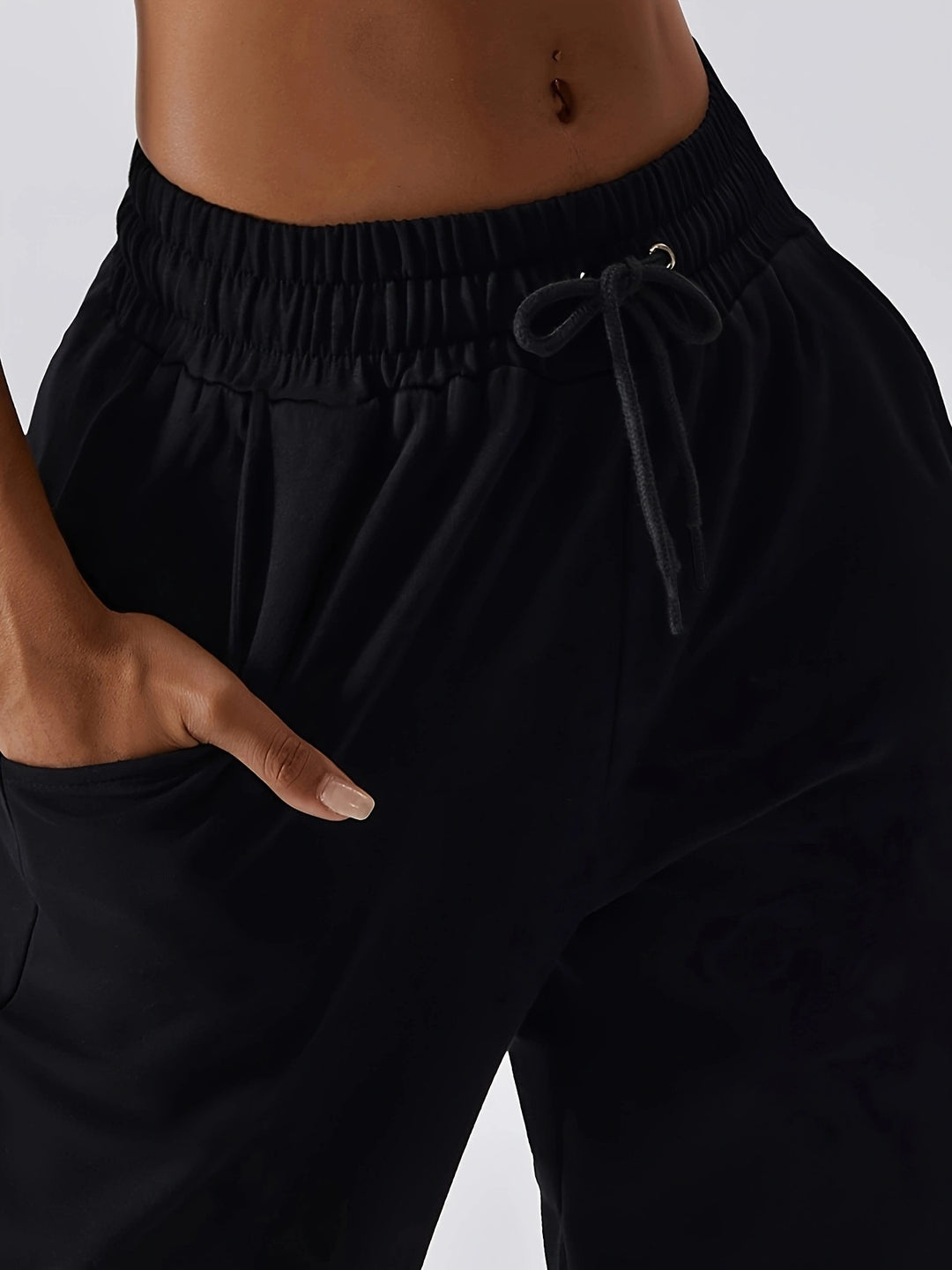Comfortable fleece jogging pants for ladies with elastic waistband Lune London
