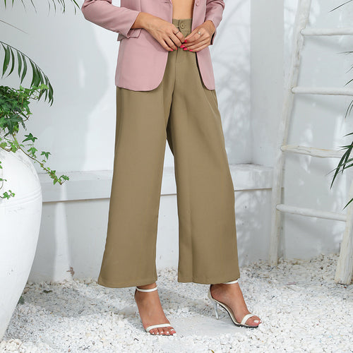 Women's Wide-Cut Leisure Pants Chic & Stil
