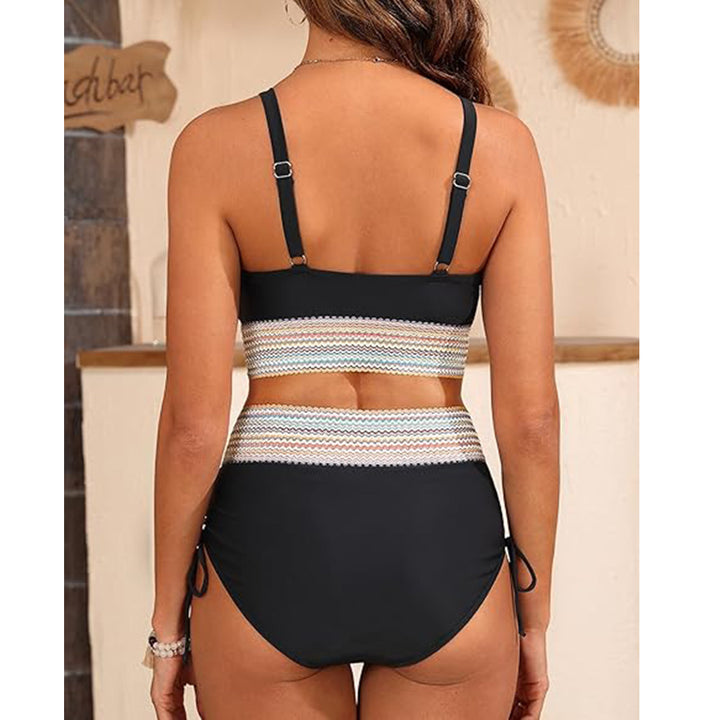 Ladies' bikini set with adjustable belt and elegant top Lune London