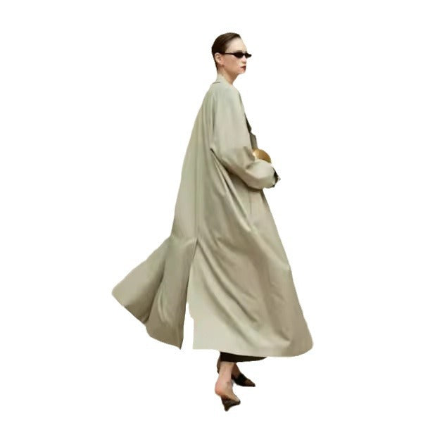 Manteau oversized Chic & Stil pour femmes tombant lâchement