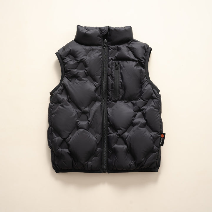 Ladies lightweight quilted jacket with high collar Lune London