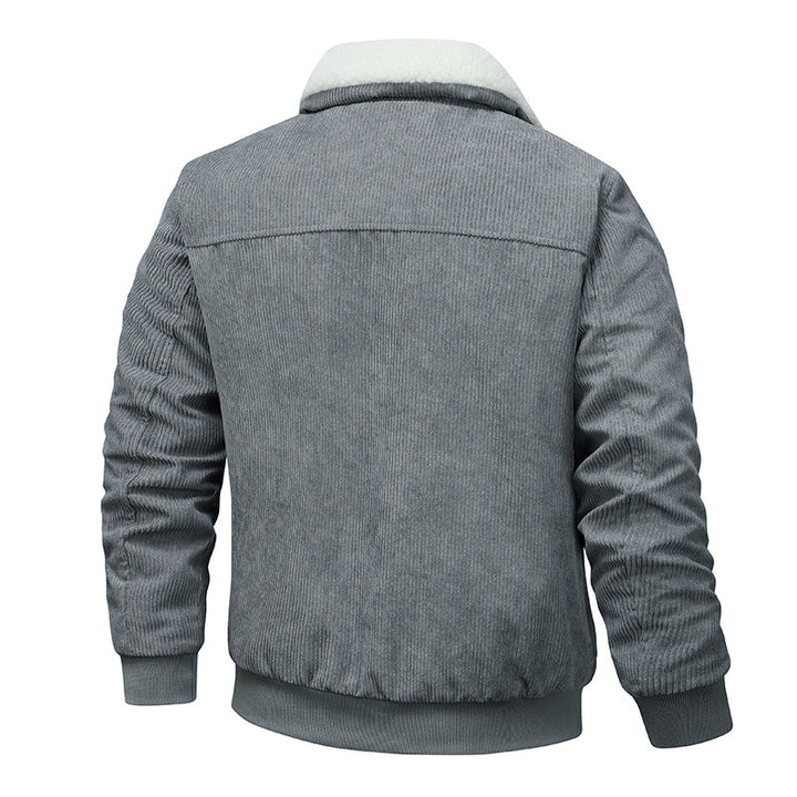 Trendy corduroy jacket for men with soft lining Lune London