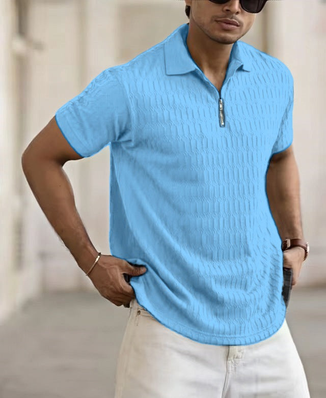 Men's Chic Structured Polo and Style