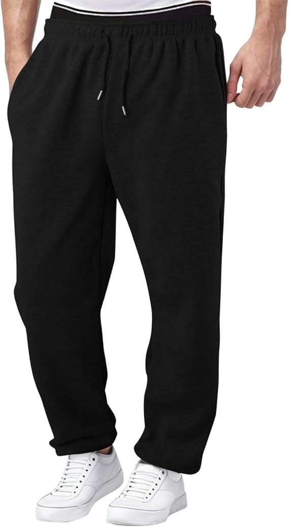 Men's casual leisure pants with elastic waistband and practical pockets Chic & Stil