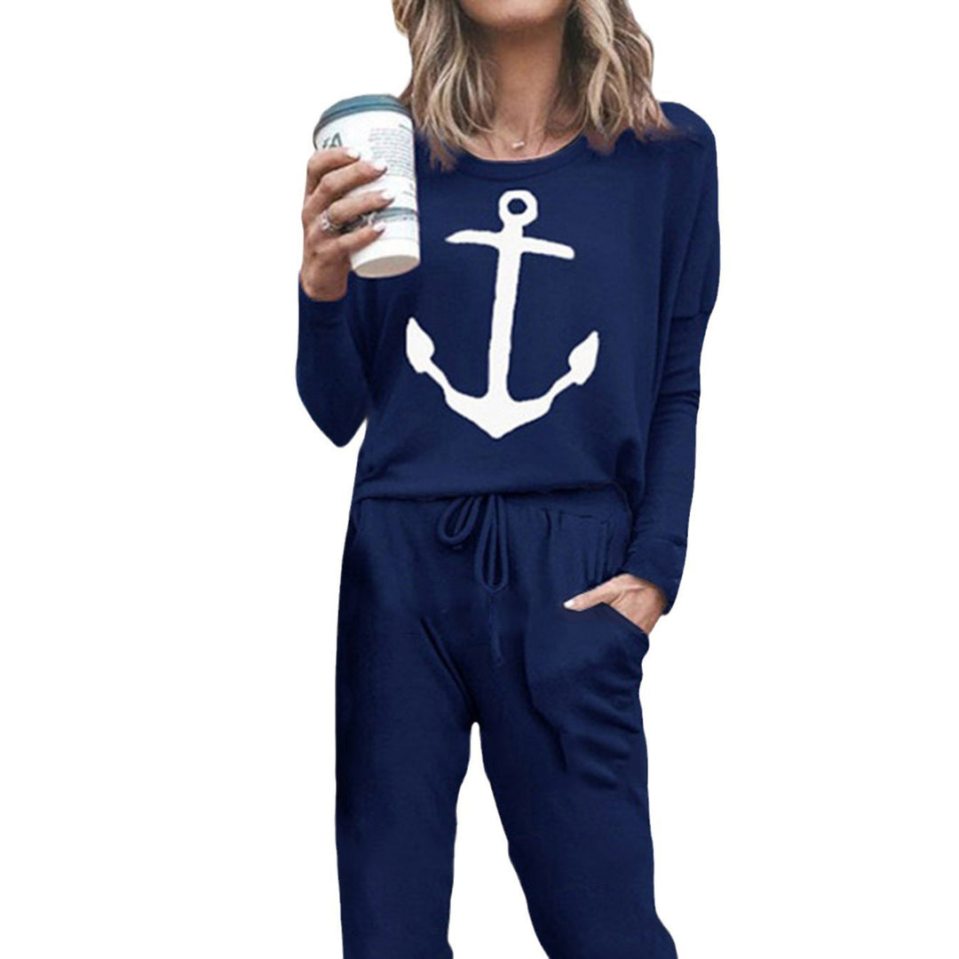 Tenue décontractée pour femmes avec impression d'ancre et poches confortables Lune London