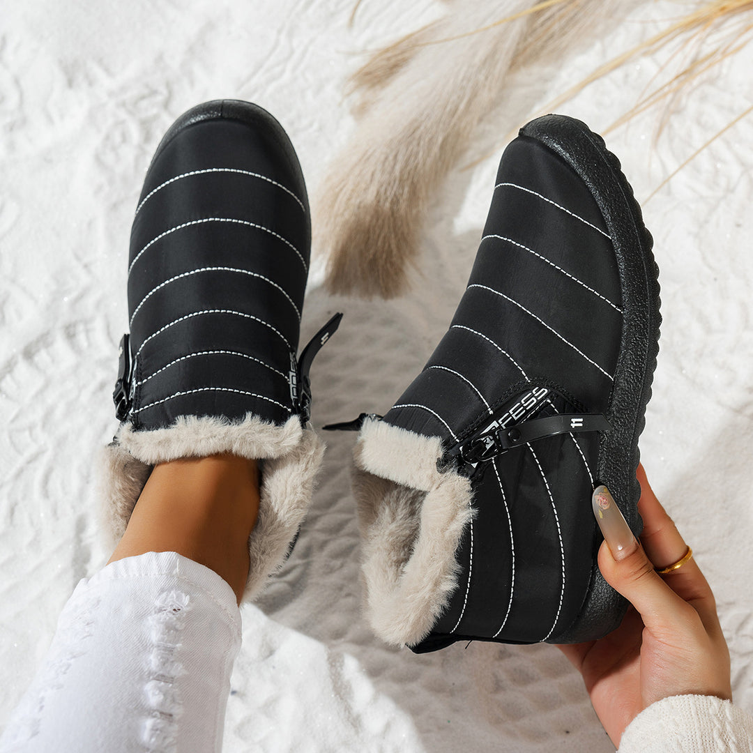 Women Comfortable Winter Boots with Cozy Lining Lune London