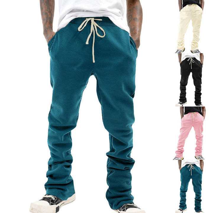 Comfortable sweatpants for men with elastic waistband and side pockets Lune London