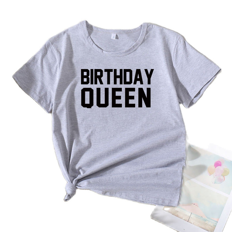 Women Leisure Birthday Party T-Shirt Lune London