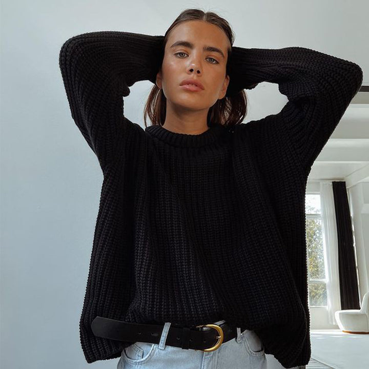 Ladies Lightweight Knitted Top Lune London