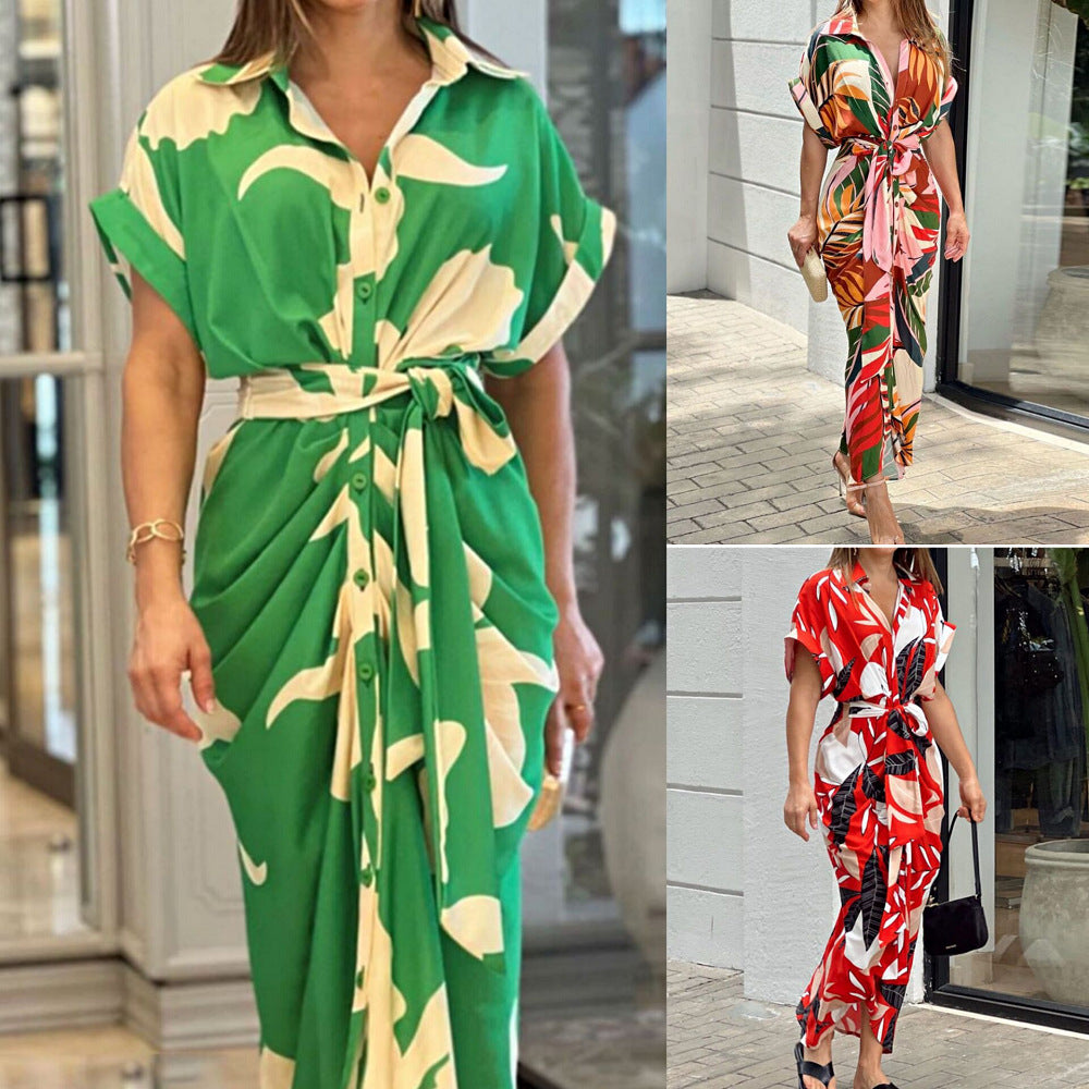 Lune London Tropical Shirt Dress for Women