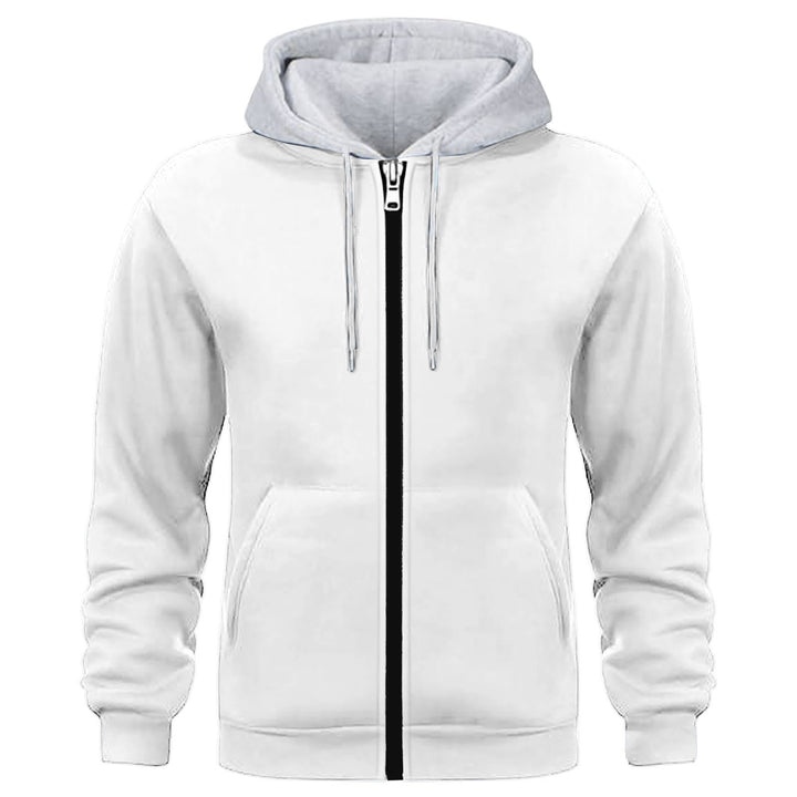 Sporty hooded jacket for men with an innovative treatment of the inner lining Lune London