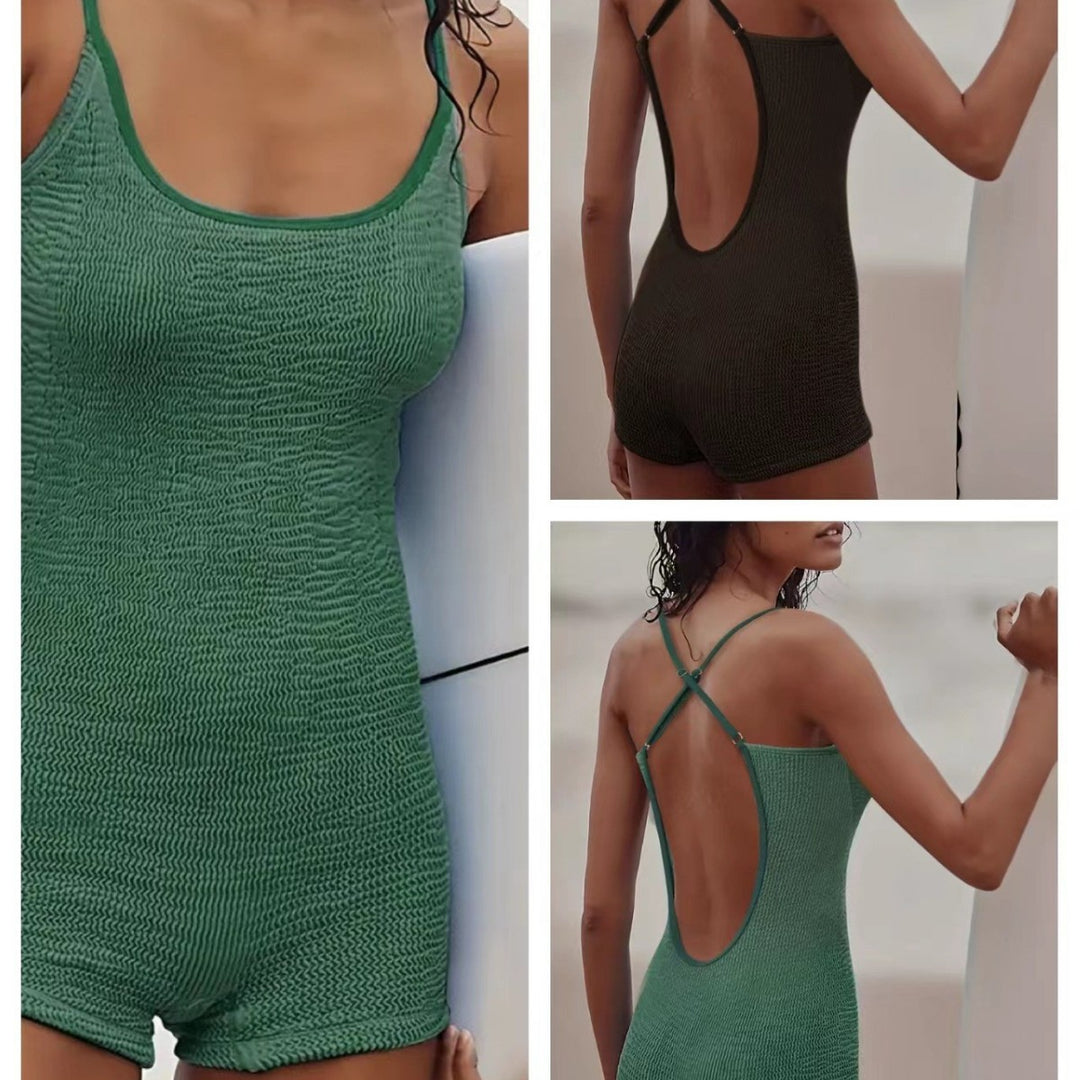 Sporty one-piece swimsuit for women with a stylish design and a comfortable fit Lune London