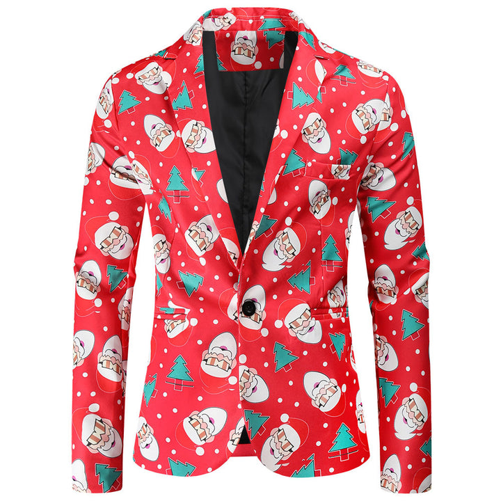 Party jacket for men with a cheerful Christmas design Lune London