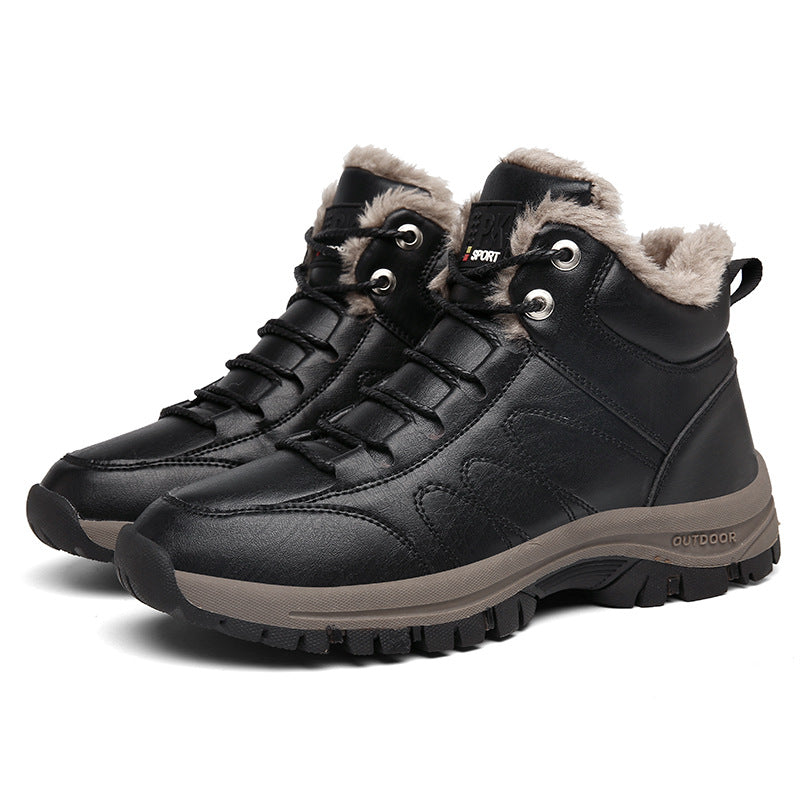 Women's winter hiking boots with warm lining and non-slip sole Lune London