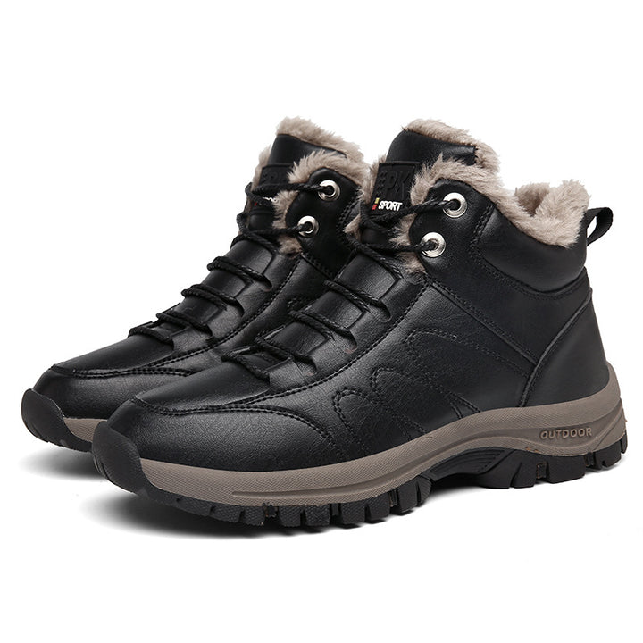 Women's winter hiking boots with warm lining and non-slip sole Lune London