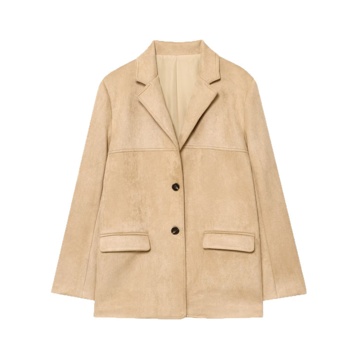 Ladies elegant faux leather jacket Lune London