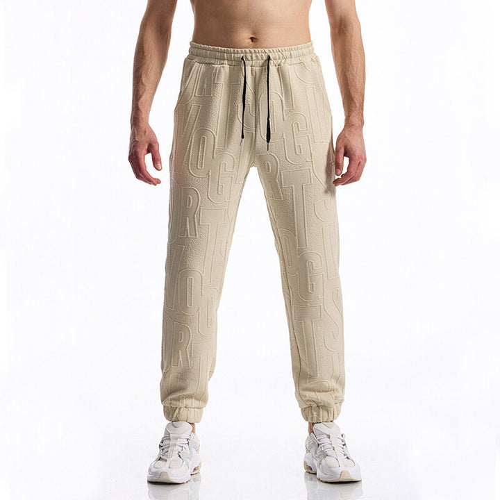 Men's sporty leisure pants with elastic waistband and side pockets Lune London