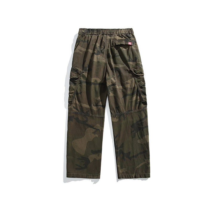 Pantalon cargo camouflage à la mode pour hommes Lune London
