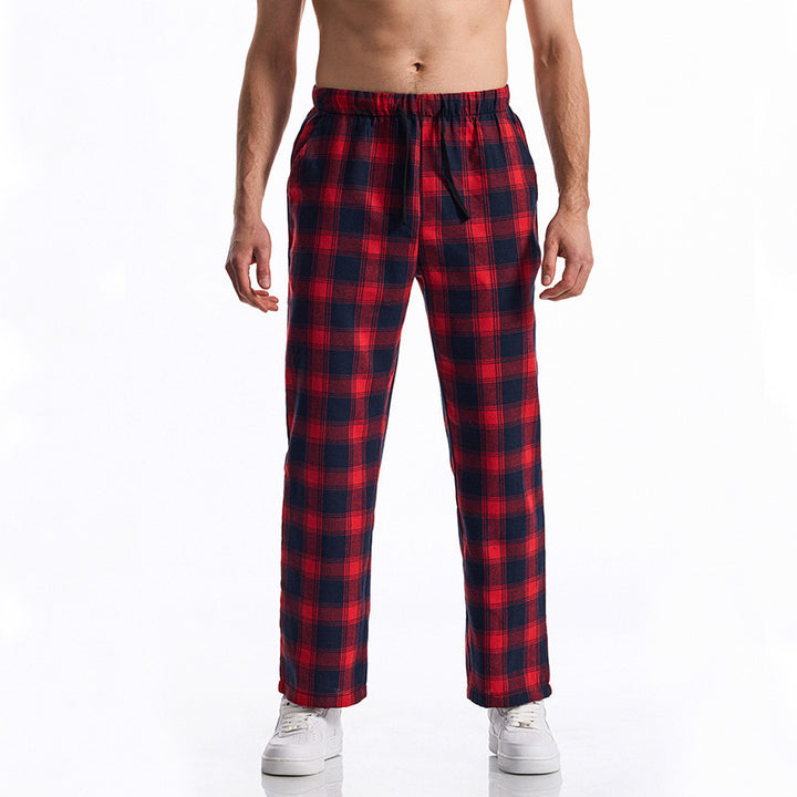 Comfortable tartan pants for men Lune London