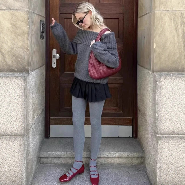 Off-shoulder sweater for women Lune London