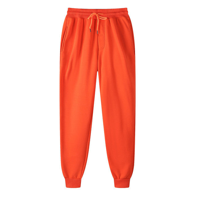 Sport leisure pants for men with elastic waistband and practical pockets Lune London