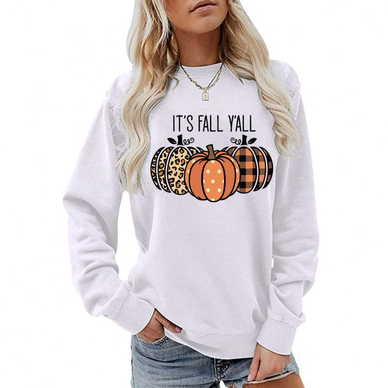 Women’s sweatshirt with playful autumn motif and comfortable fit Lune London