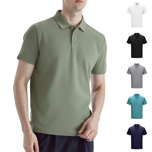 Men's polo shirt with modern quick-drying fabric and stylish fit Lune London