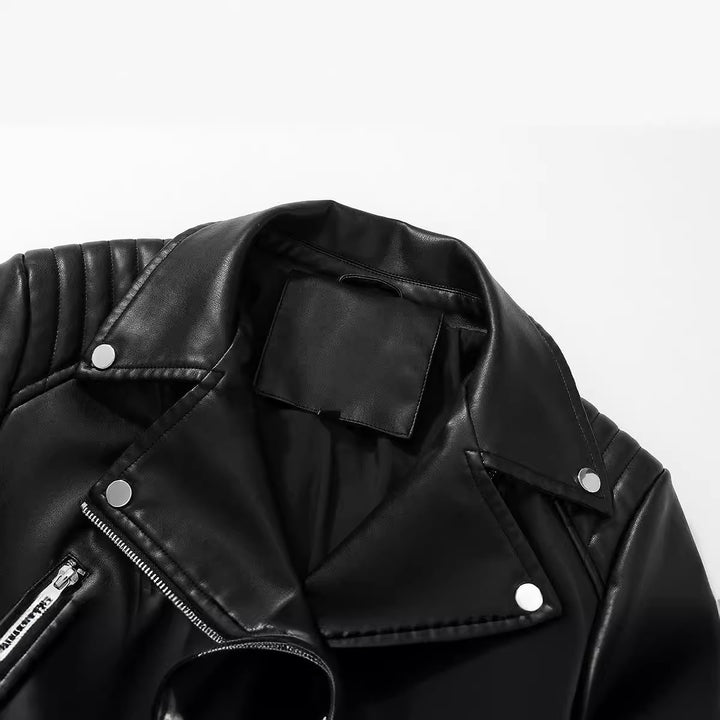 Lune London Vegan Leather Biker Jacket for Women