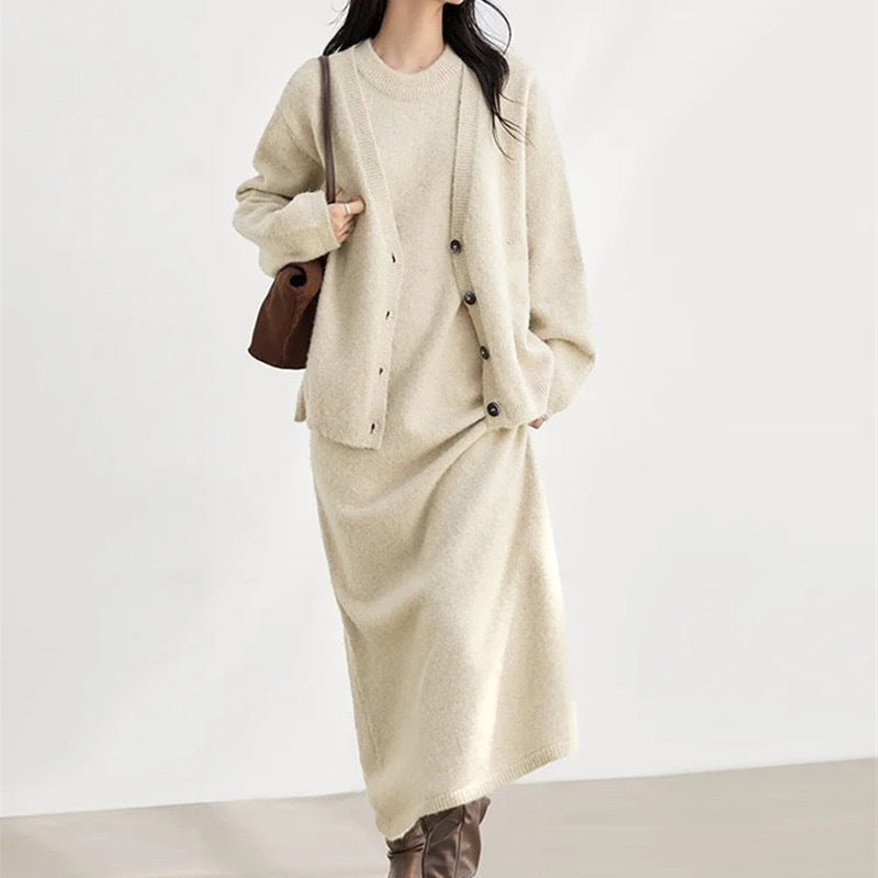 Cardigan pour femmes en laine de haute qualité Chic & Stil