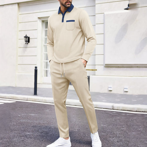 Men's sporty leisure set with comfortable collar and practical pockets Lune London