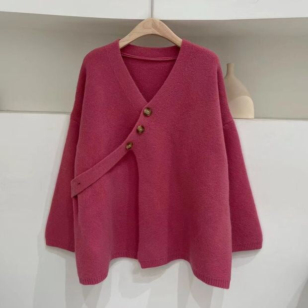 Ladies chic and stylish tie cardigan