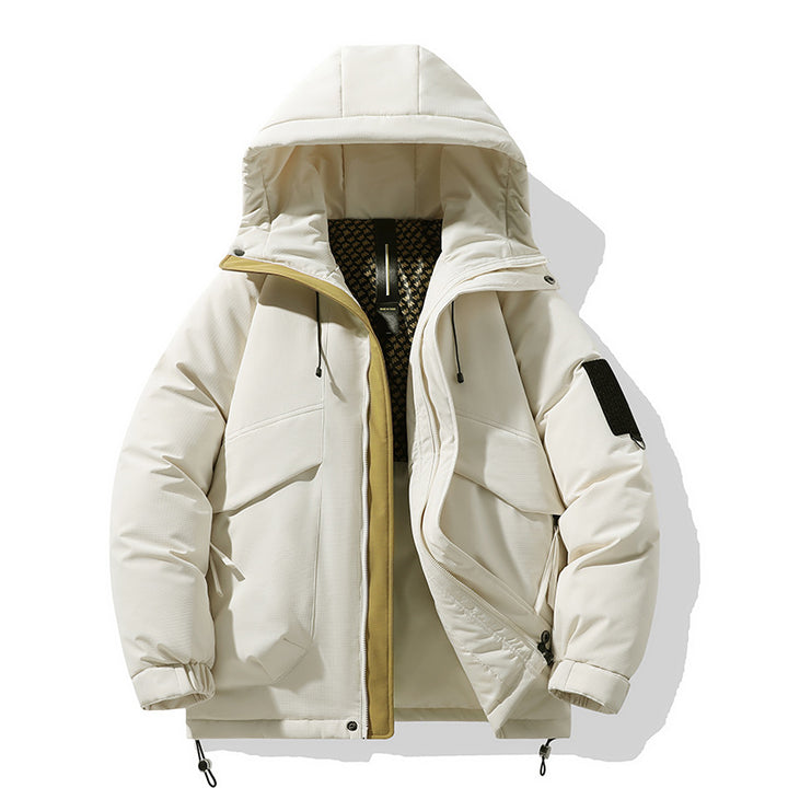 Insulated transitional jacket for men with practical inner lining Lune London