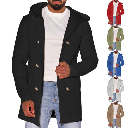 Men's parka jacket with hood Lune London