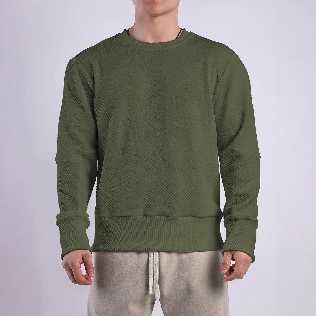 Sweatshirt for women with a trendy textured design and a high-quality cotton blend Lune London