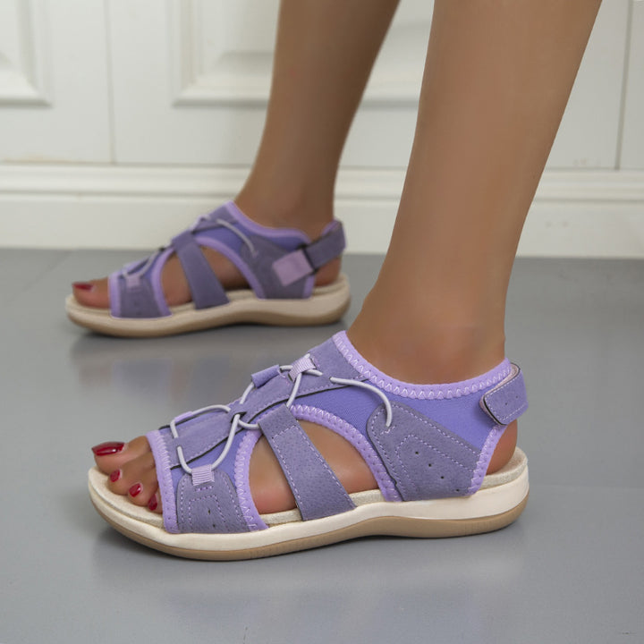 Comfort fit sporty sandals for women Lune London