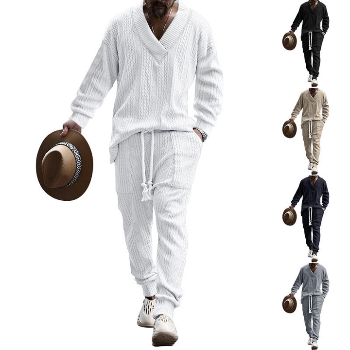 Men Knitted Sweater and Jogging Suit Lune London