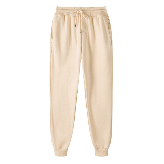 Sport leisure pants for men with elastic waistband and practical pockets Lune London