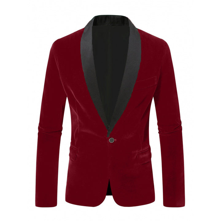 Velvet jacket for men with elegant lapels Lune London