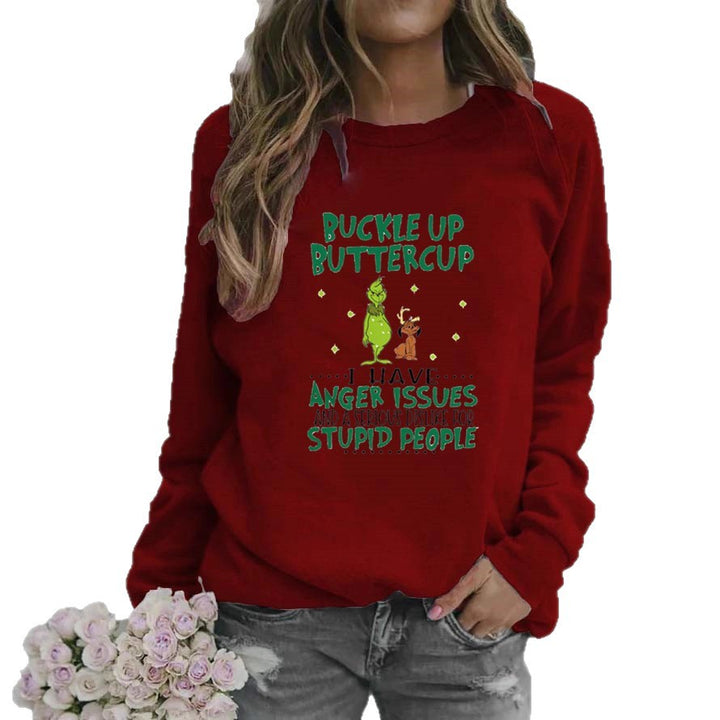 Sweat-shirt femme avec citation humoristique et design créatif Chic & Stil