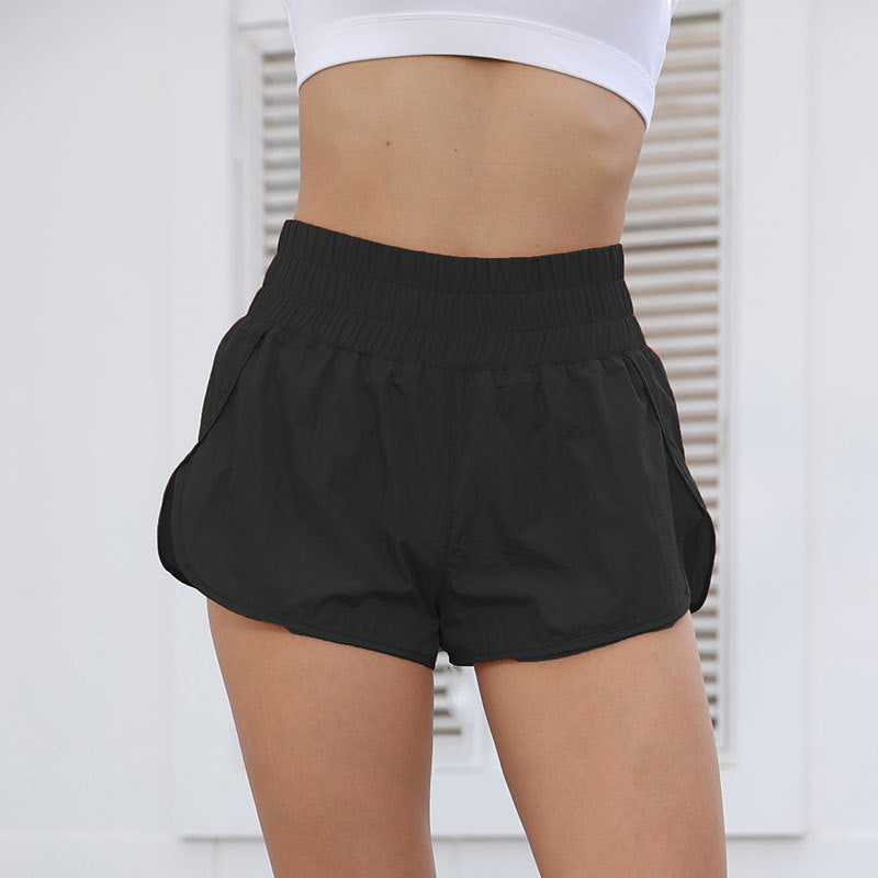 Lune London women's athletic leisure pants with elastic waistband and side inserts