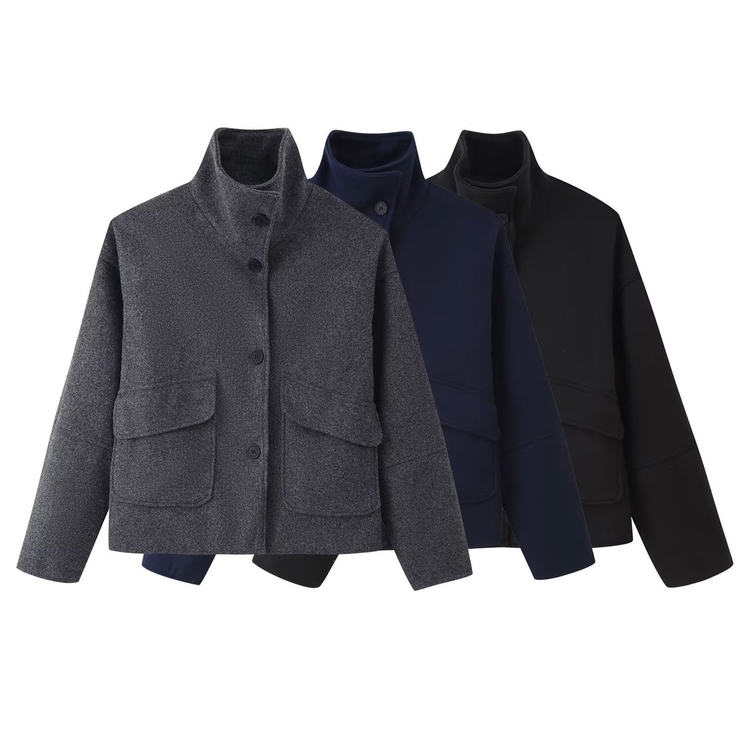 Veste de transition confortable pour femme en matériau doux Chic & Stil
