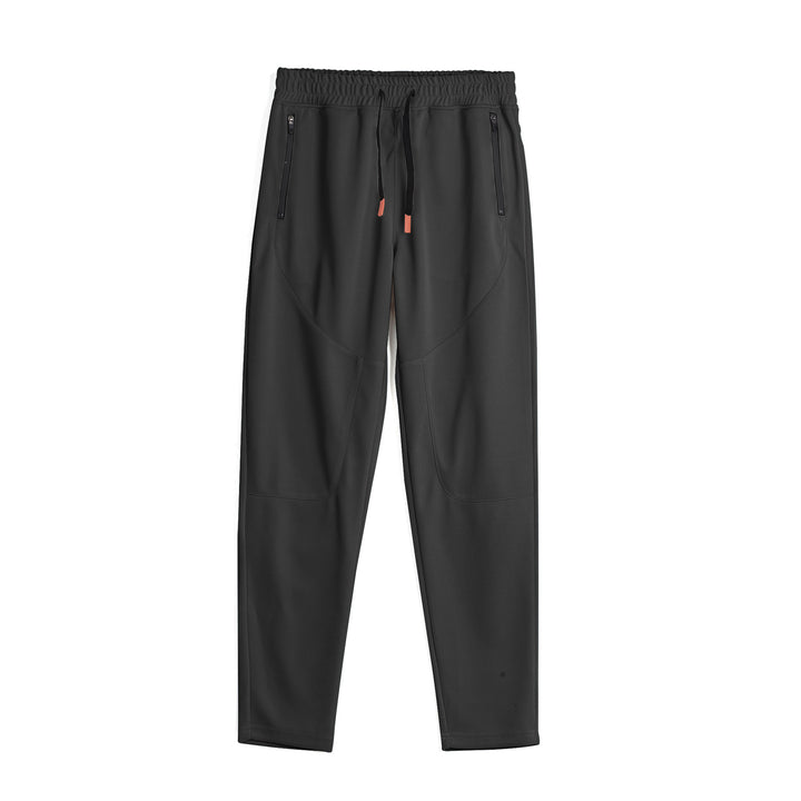 Men's sporty jogging pants with an innovative breathable structure and practical zippered pockets Lune London