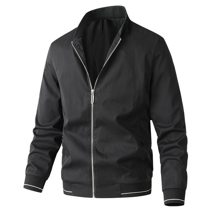 Sporty transitional jacket for men with a stylish high collar Lune London