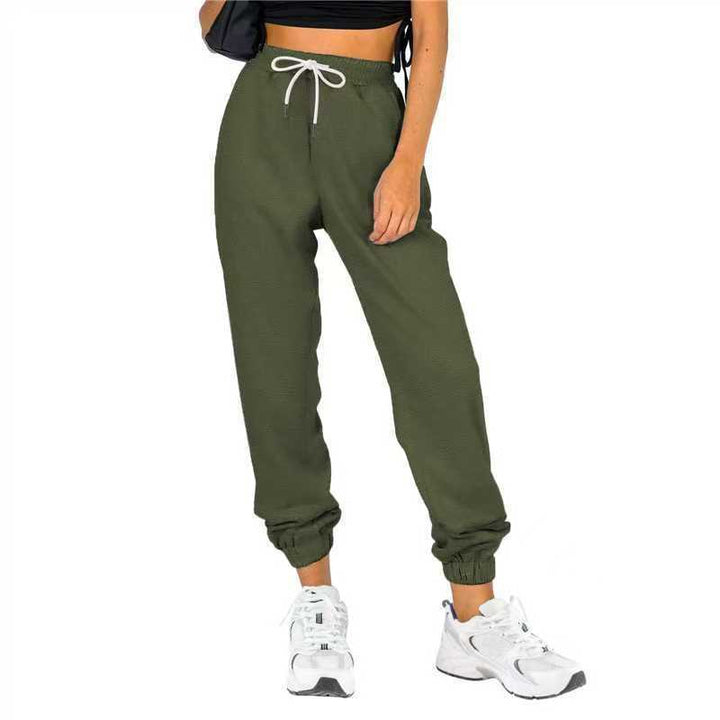 Women Comfortable Relaxed Fit Jogging Pants with Elastic Waistband and Practical Pockets Chic & Stil