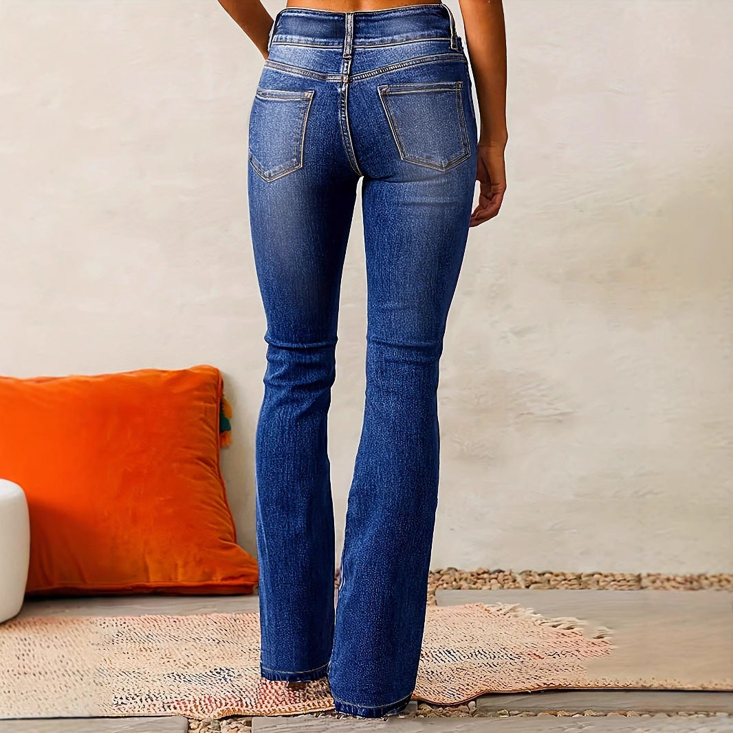 High-waisted Bootcut jeans for Women Lune London