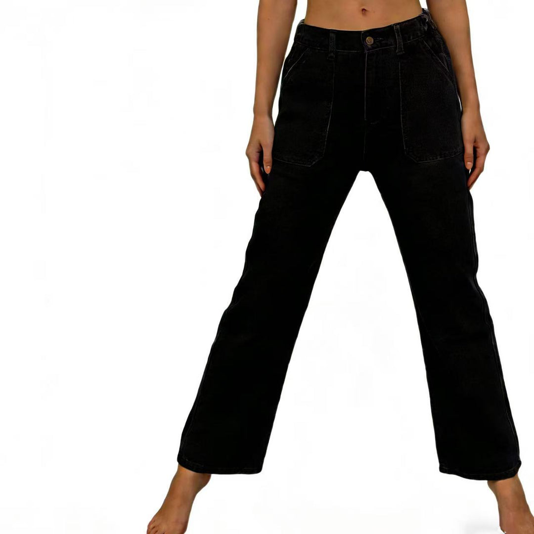 Women's High-Waist Jeans in Vintage Style Lune London