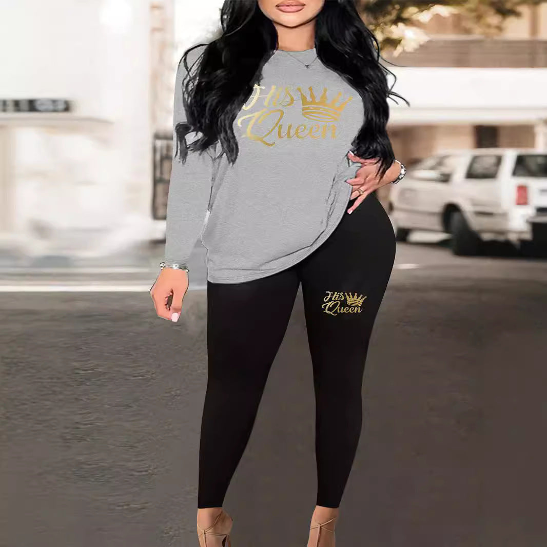 Long sleeve t-shirt for women with a nice bear pattern and a relaxed fit Lune London