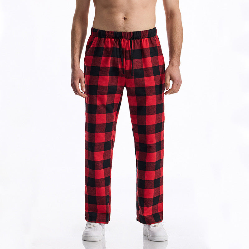 Comfortable tartan pants for men Lune London